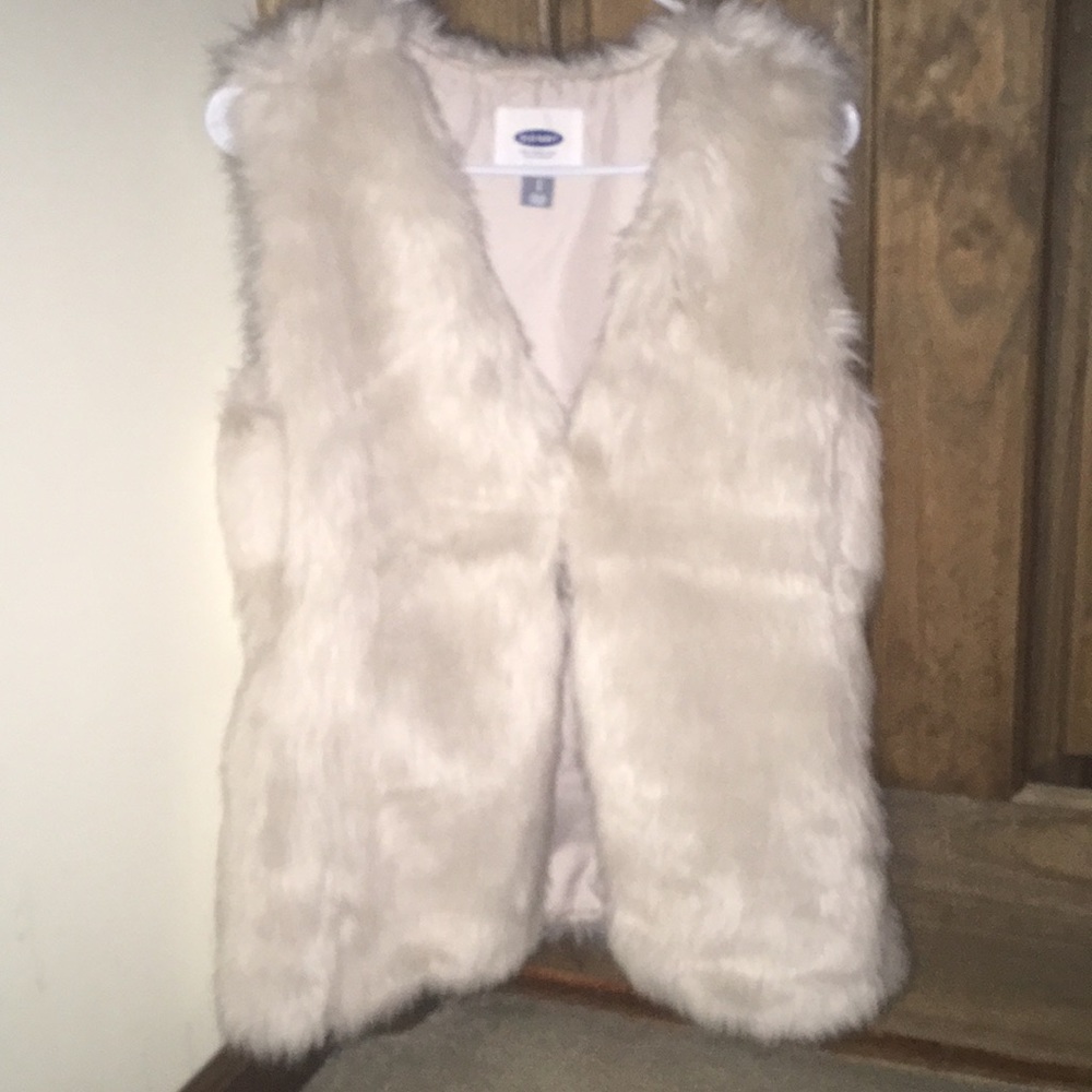 Old Navy faux vest